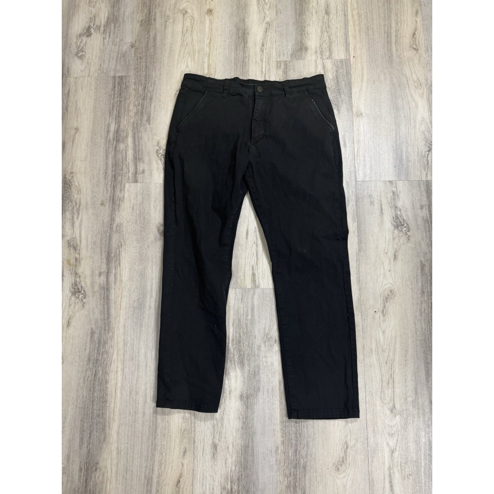 G Fried Denim Men's pant 36x28  Black Slim Fit Straight Leg Stretch cotton blend